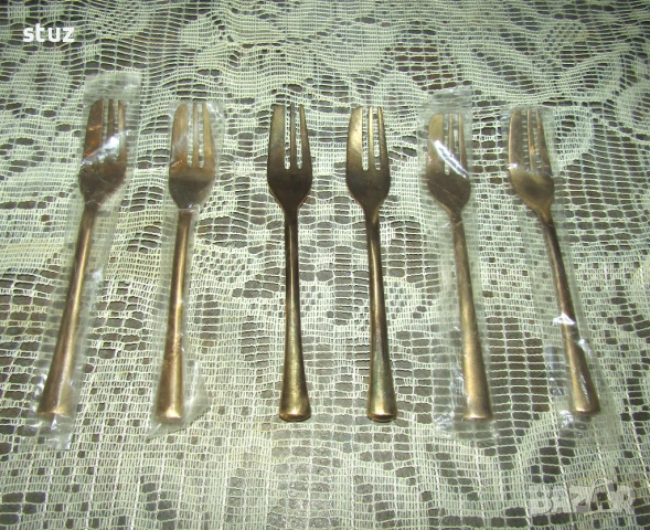 Десертни вилички, нови, сет 12 бр.