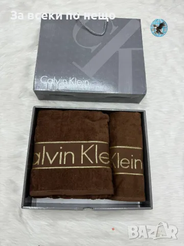 Chanel🔝Tommy Hilfiger🔝Calvin Klein Луксозни Хавлии - 2бр. в кутия - Различни Цветове Код D2154, снимка 10 - Хавлиени кърпи - 49423436