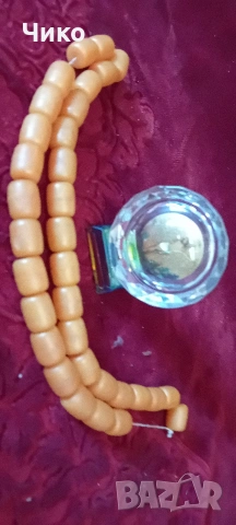 Стари броеница и икона, снимка 4 - Антикварни и старинни предмети - 53140983