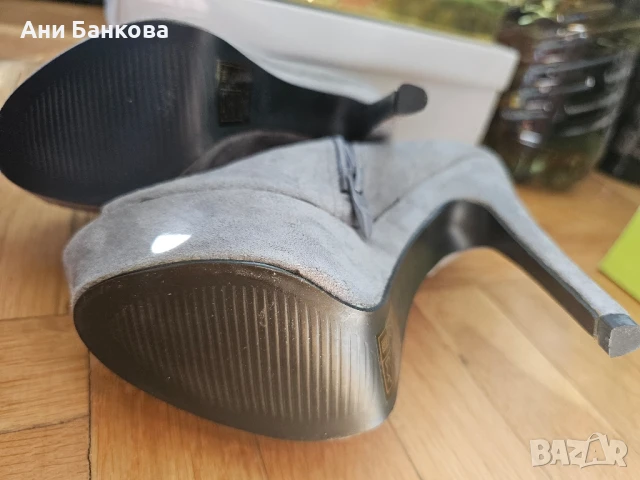 Обувки на ток, 35н, нови, снимка 3 - Дамски обувки на ток - 51162475