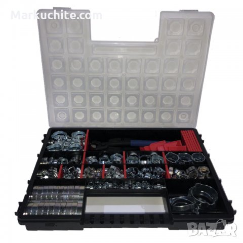 Куфарче с клипс скоби, 388 елемента