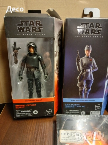 Star Wars колекционерски фигурки+DVD, снимка 2 - Колекции - 53923401