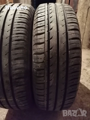 Продавам 2 броя летни гуми 185.65.15 на 1 сезон дот 2019 Контенетал , снимка 2 - Гуми и джанти - 52772507