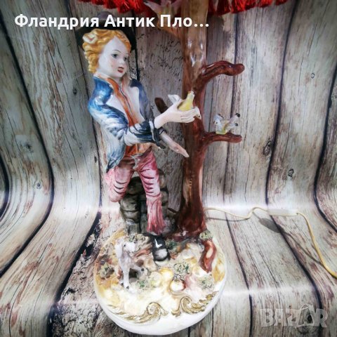 Настолна лампа Capodimonte, снимка 4 - Настолни лампи - 35096767