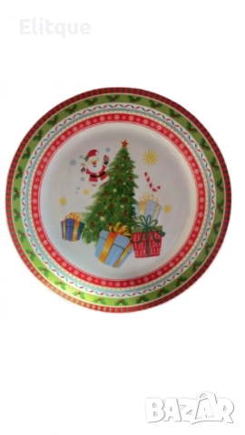 Коледна чиния - перфектният избор за празничната трапеза, снимка 5 - Чинии - 52787138