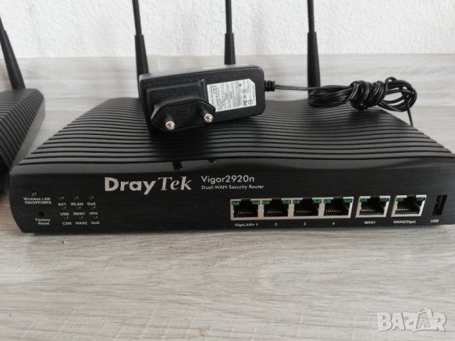 DrayTek Vigor 2920n Dual-WAN security router Firewall
