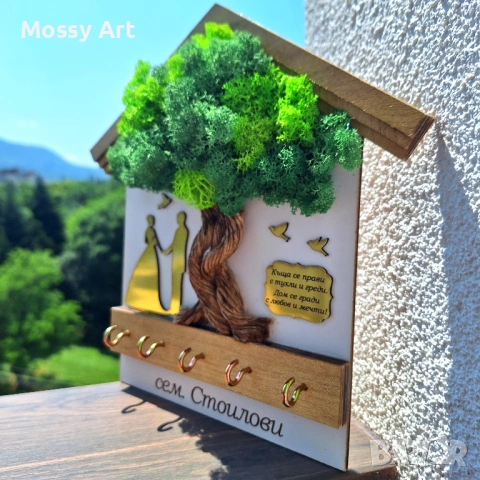 Декорации със скандинавски мъх, снимка 8 - Декорация за дома - 53198913