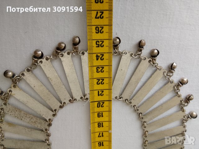 Възрожденски стил огърлица и гривна, снимка 6 - Антикварни и старинни предмети - 42626379