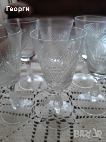 Кристални чаши за ракия,аператив, снимка 3 - Чаши - 44707925