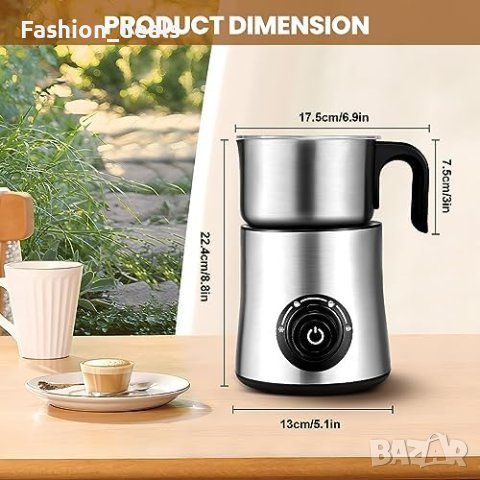 Нов уред от Неръждаема стомана за Лате, Капучино машина за пяна мляко, снимка 9 - Други стоки за дома - 42748431