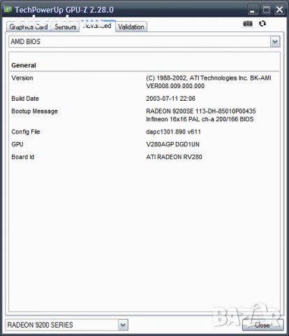 Видео карта ATi Radeon HIS Excalibur 9200SE 128MB DDR 64bit AGP, снимка 13 - Видеокарти - 30146091
