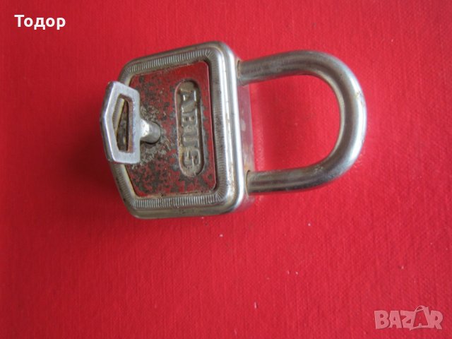 Стар немски катинар с ключ ключе , снимка 6 - Колекции - 29797996