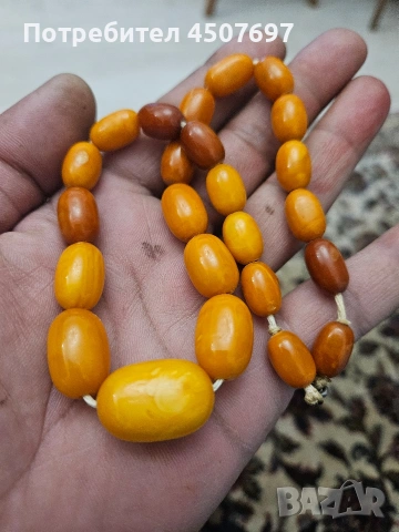 старо Кехлибарено колие., снимка 14 - Колиета, медальони, синджири - 53204247