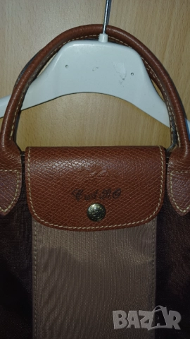 Longchamp кафява чанта , снимка 7 - Чанти - 51514038