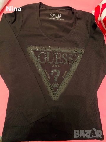 Блуза Guess, снимка 2 - Блузи с дълъг ръкав и пуловери - 30730734