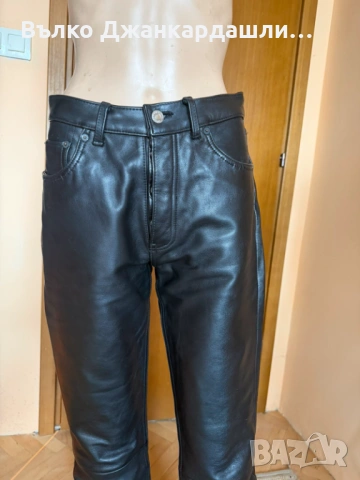 Кожен дамски панталон Levi's, снимка 2 - Панталони - 54067792