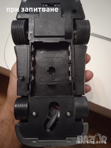 Стара играчка количка Porsche 935 turbo Radio- controlled, 1:20, работи,, снимка 11 - Колекции - 51527498