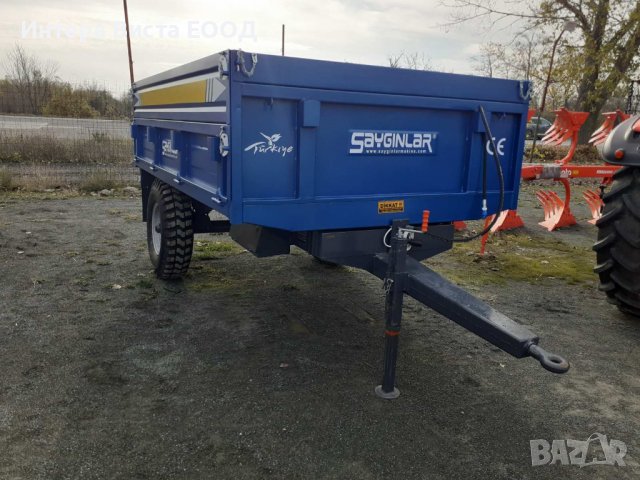 Селскостопанско ремарке едноосно 4 т, снимка 6 - Селскостопанска техника - 39000287