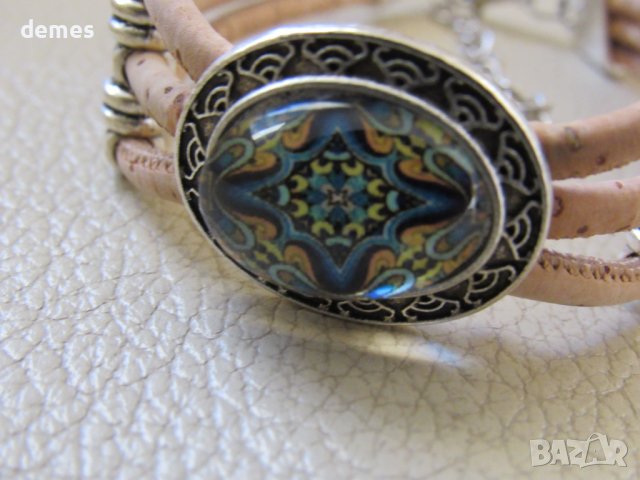 Гривна от корк, Португалия, снимка 2 - Гривни - 40015586