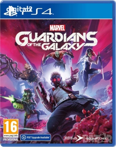 Marvel's Guardians Of The Galaxy (PS4) Игра PS4 PS5 Нова Запечатана