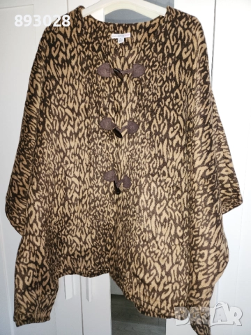 Пончо Isaac Mizrahi , снимка 2 - Палта, манта - 52183773