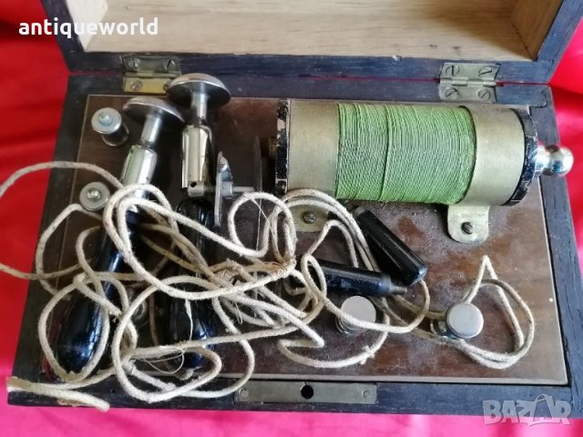 Старинен Колекционерски Медицински Уред за Електротерапия, снимка 2 - Антикварни и старинни предмети - 35417912