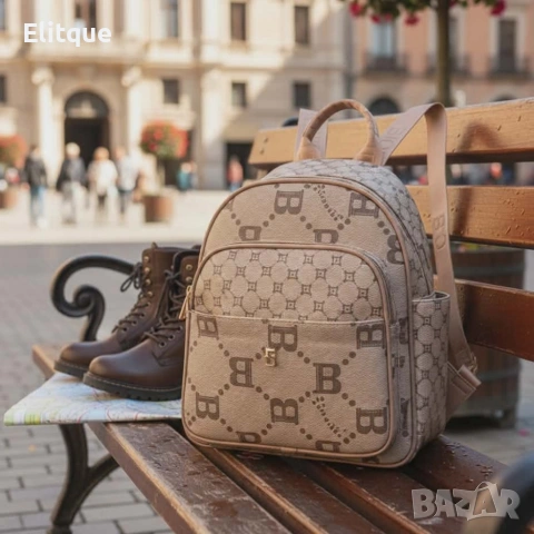 Дамска раница Briciole в 5 цвята - стил и комфорт за теб!, снимка 5 - Раници - 53256268