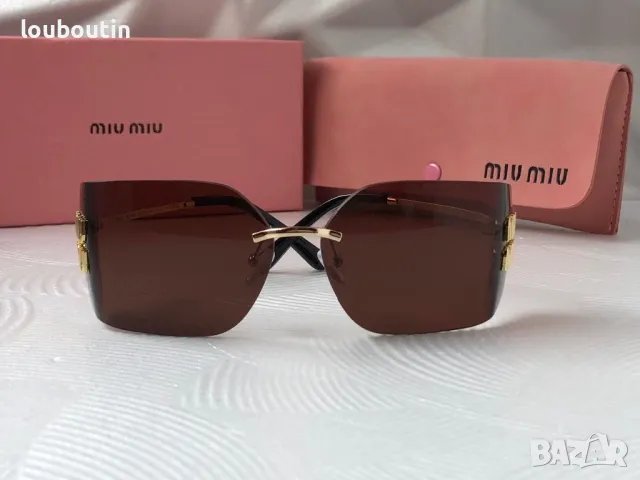 Miu 2025 дамски слънчеви очила 2 цвята, снимка 7 - Слънчеви и диоптрични очила - 49702246
