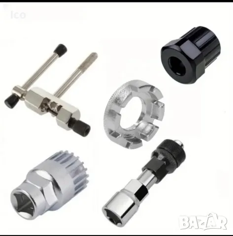 5 броя вело инструменти за велосипед ключове 