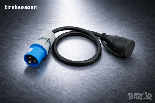 Комплект адаптер и удължител CEE/Schuko 230V за кемпер, снимка 11 - Аксесоари и консумативи - 53102113