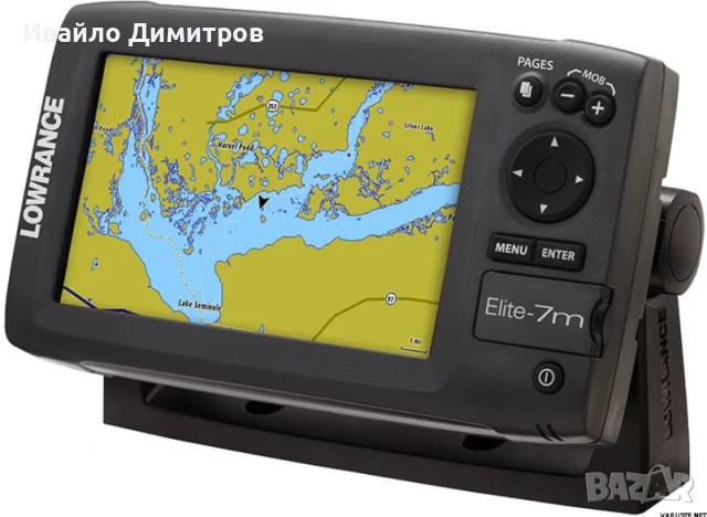  Lowrance  Elite-7x HDI  и  Lowrance Elite-7m сонар