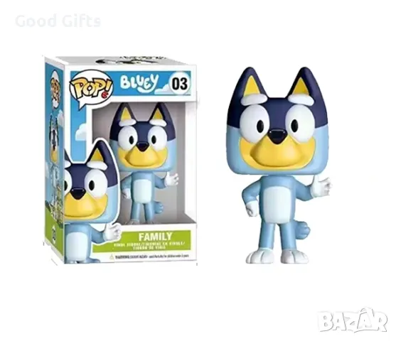 Funko POP Фигурка Блуи и Бинго, Фигурки Bluey and Bingo, снимка 4 - Фигурки - 48983720