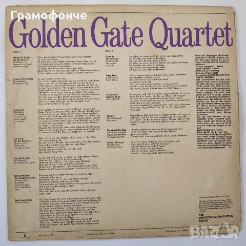 Golden Gate Quartet - Jazz, снимка 2 - Грамофонни плочи - 30589890