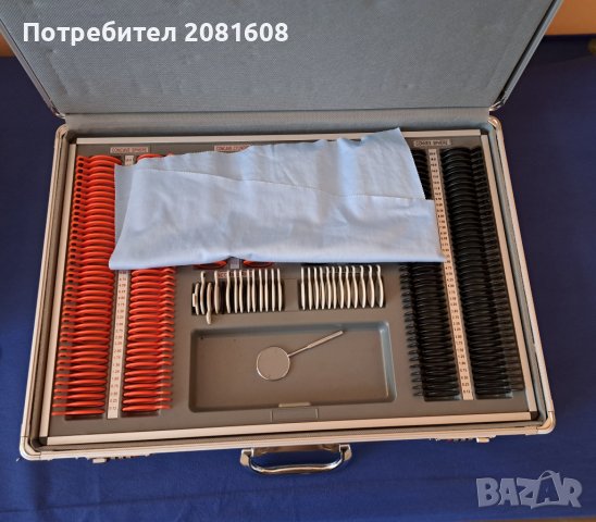 Набор пробни стъкла 266 бр с алуминиев куфар , снимка 5 - Уреди за диагностика - 39303197