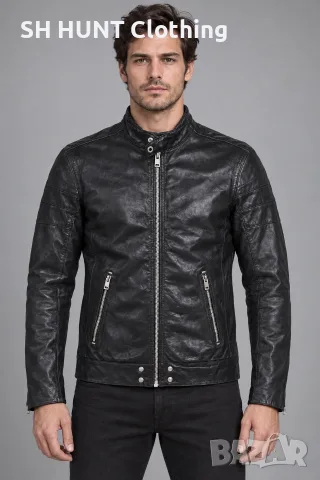 DIESEL SHEEPSKIN LEATHER JACKET Размер M яке естествена овча кожа 17-68