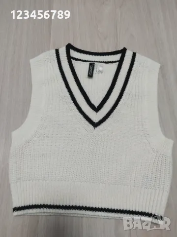 Пуловер без ръкави