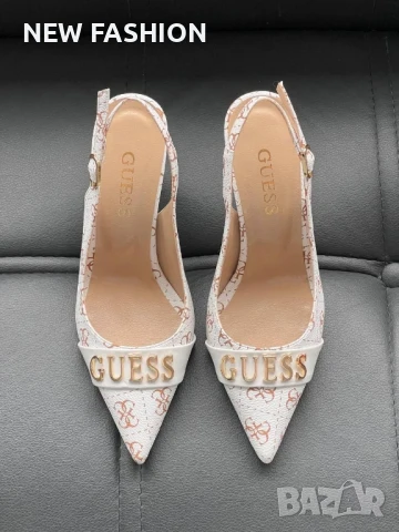 Дамски Кожени Обувки ✨GUESS, снимка 3 - Дамски обувки на ток - 50327454