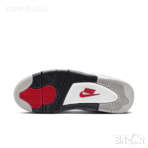 !НОВИ! Jordan 4 Retro | White Cement | + КУТИЯ, снимка 7 - Маратонки - 54168180
