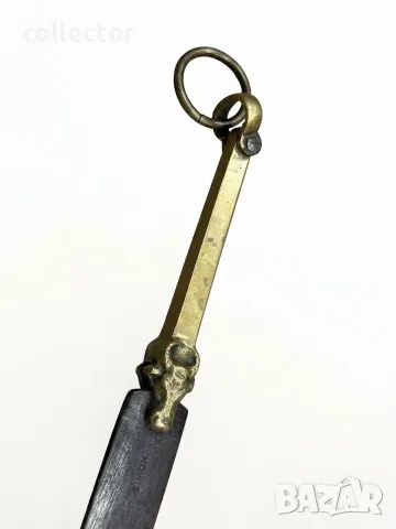 Кован френски масат F. Simon. №8237, снимка 3 - Антикварни и старинни предмети - 56069048