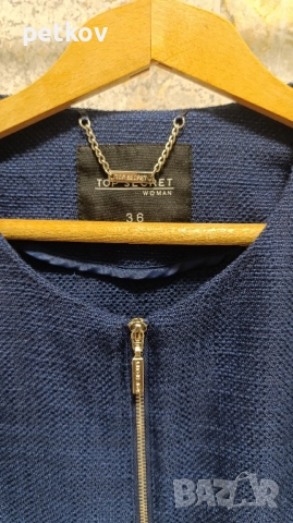 Син блейзър Top Secret, M, снимка 4 - Сака - 51553194