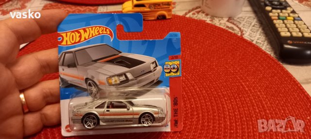 HOTWHEELS 84 MUSTANG 