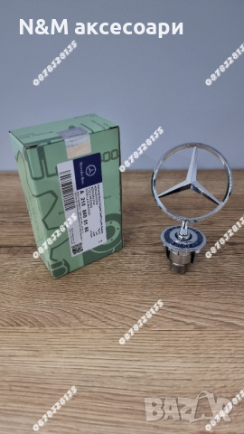 Емблеми за Мерцедес тип мерник/Mercedes star emblem , снимка 2 - Аксесоари и консумативи - 44687237