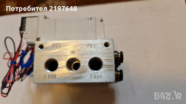 Пневматичен разпределител-панел 5бр., снимка 4 - Резервни части за машини - 37631981