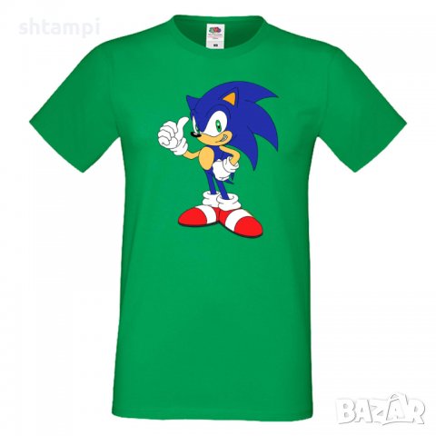 Мъжка тениска Sonik 005 Игра,Изненада,Подарък,Празник,Повод, снимка 14 - Тениски - 37244680