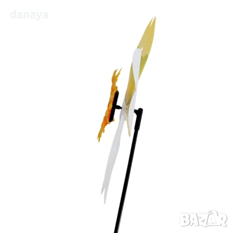 5950 Декоративна вятърна въртележка Цвете, 70 см, снимка 8 - Градински мебели, декорация  - 50681146