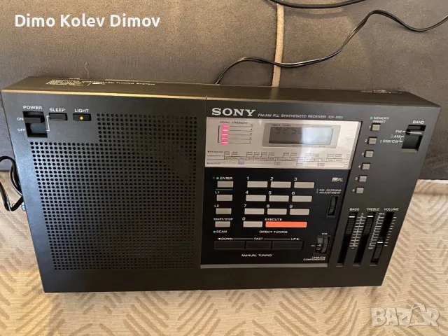 SONY ICF 2001 Кралят на Радиата, като Ново., снимка 4 - Ресийвъри, усилватели, смесителни пултове - 49419806