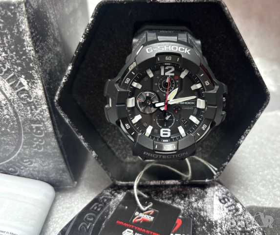 КАТО НОВ! с Гаранция! Мъжки Часовник Casio G-Shock Gravitymaster GR-B300-1A, снимка 2 - Мъжки - 52492654