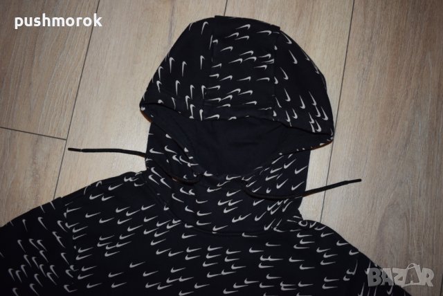Nike SPORTSWEAR All-Over Print Hoodie Sz M / #00574 /, снимка 3 - Спортни екипи - 42812268