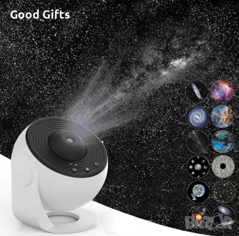 Звезден прожектор Galaxy с 12 режима на проекция, снимка 6 - Други - 50210026
