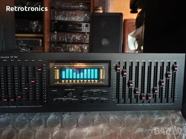 SANSUI SE-8 Stereo Graphic Equalizer , снимка 5 - Еквалайзери - 56243589